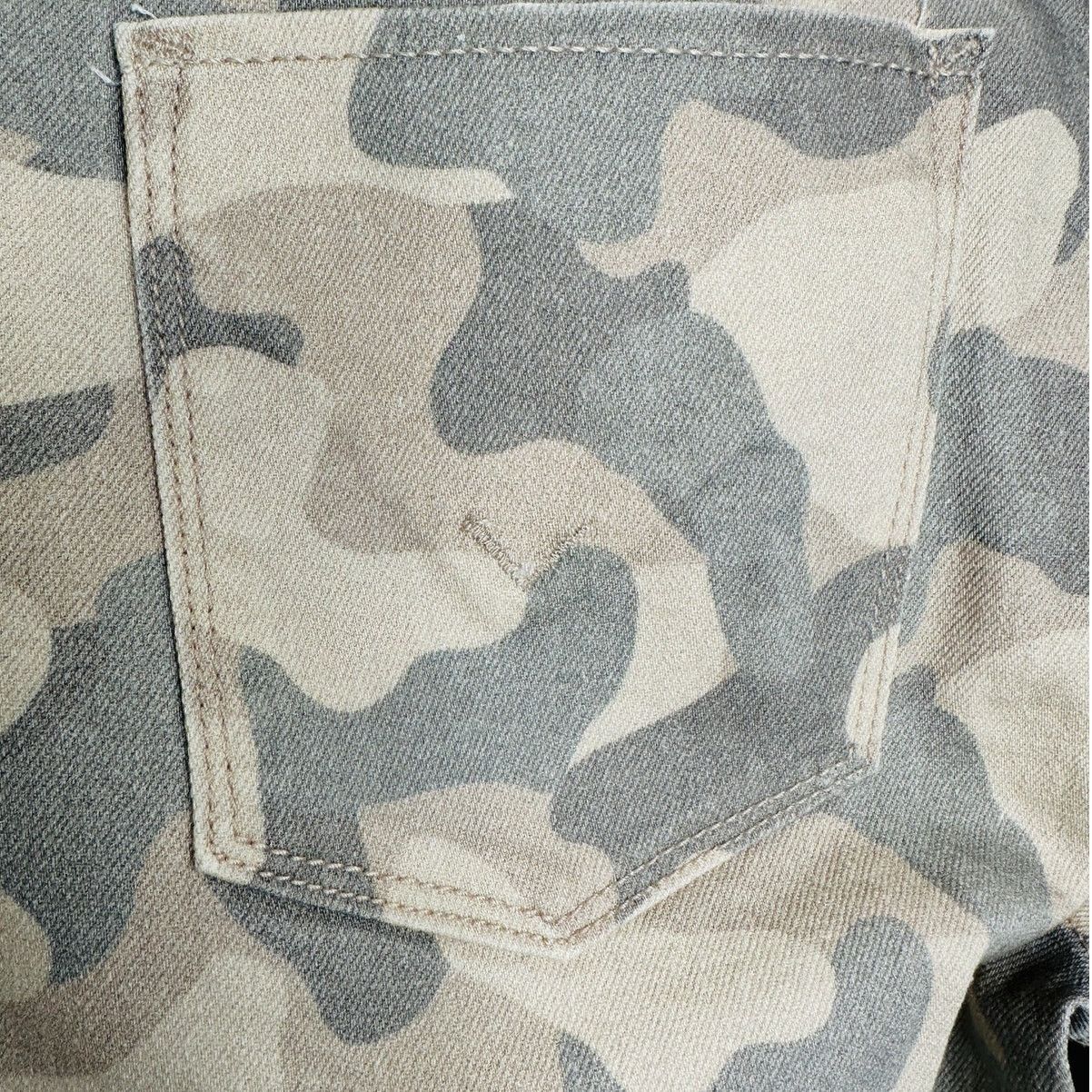Hudson Hudson Nico Peyote Camo Mid-Rise Split Ankle Zip Jeans 29 Size 29" - 8 Thumbnail