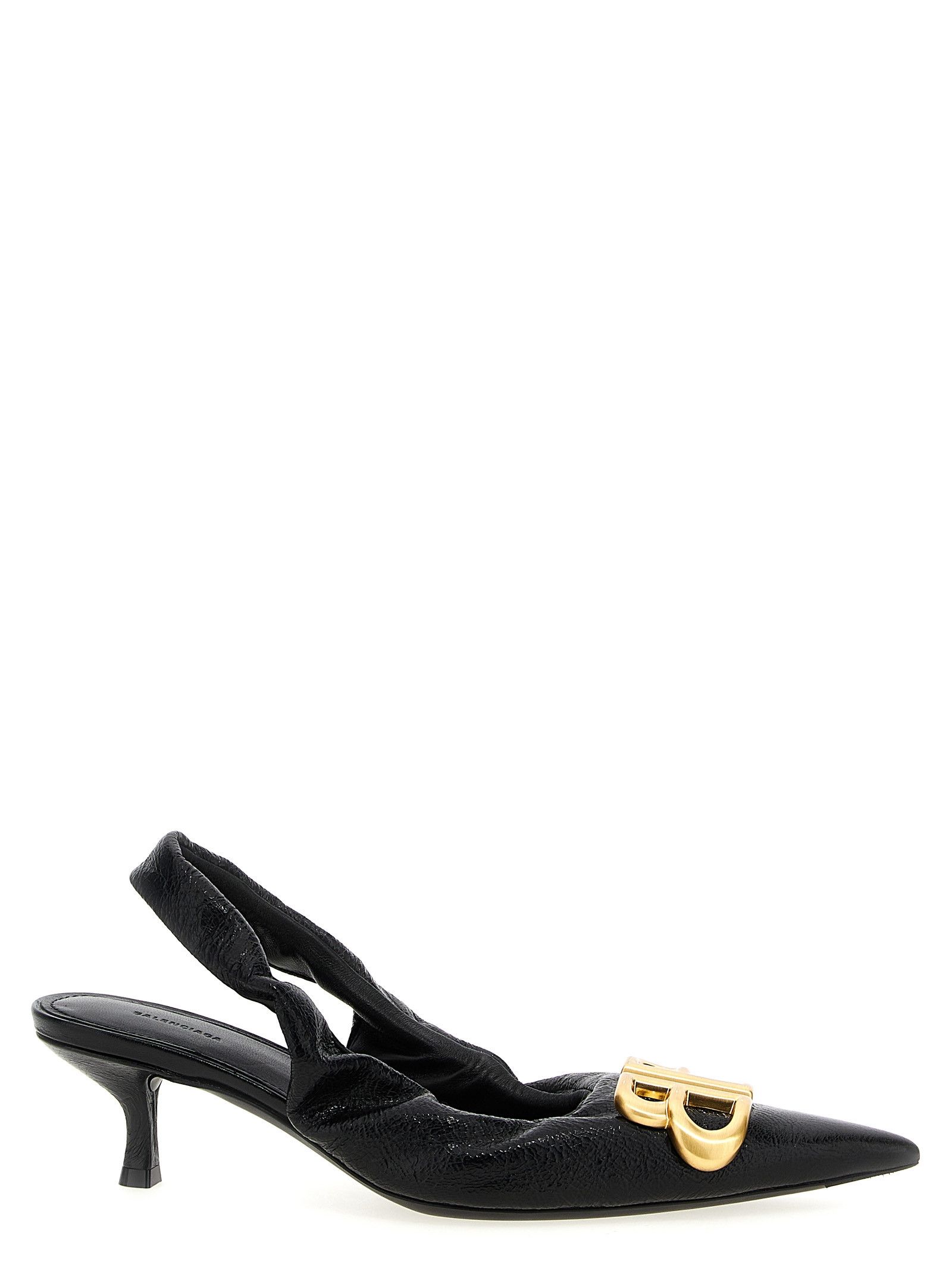 パンプス BALENCIAGA Monaco arena leather slingback Balenciaga Monaco arena leather slingback it 39 | Grailed