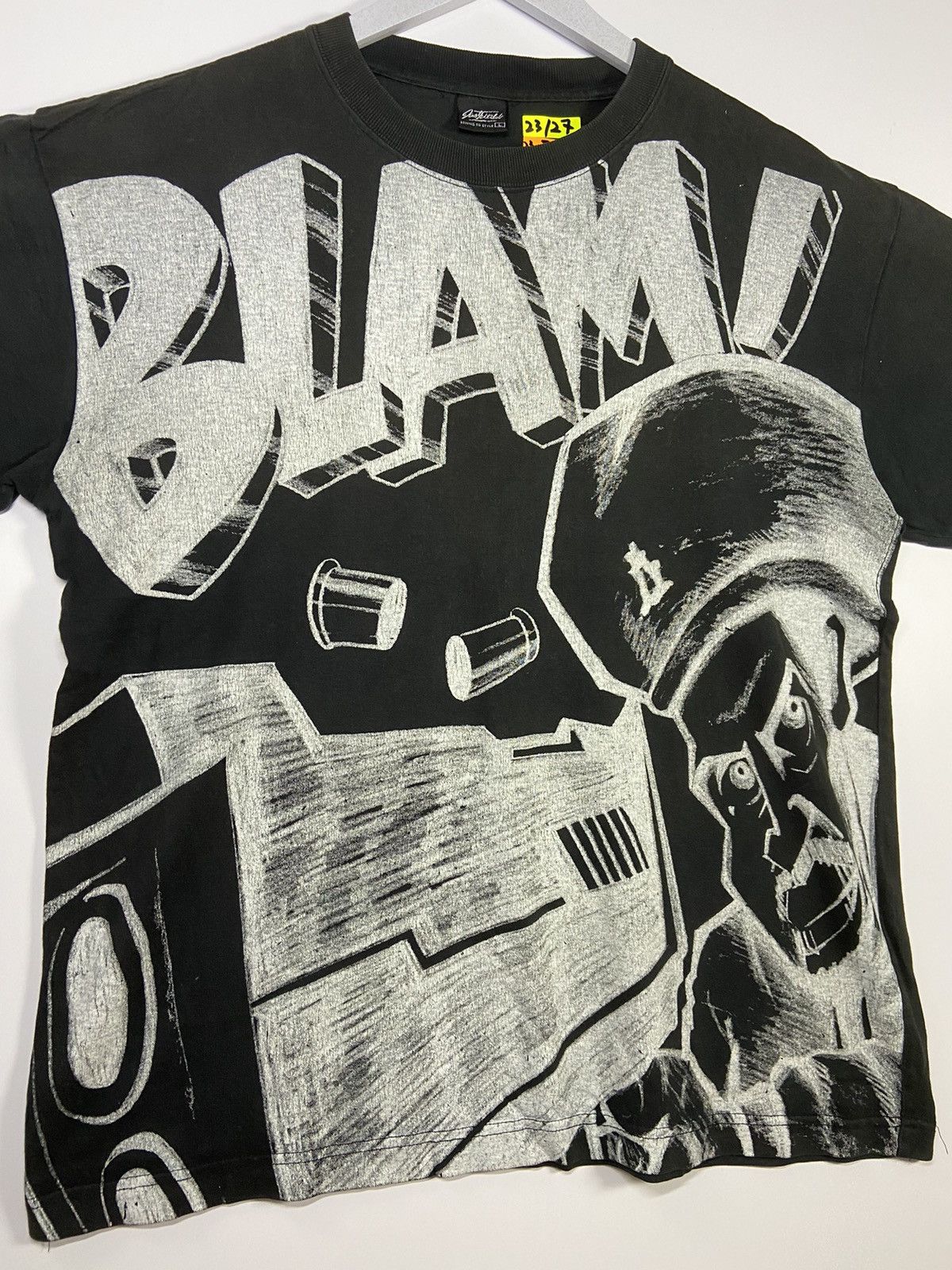 Japanese Brand BLAM FULLPRINT VINTAGE TEE SHIRT Size US L / EU 52-54 / 3 - 5 Thumbnail