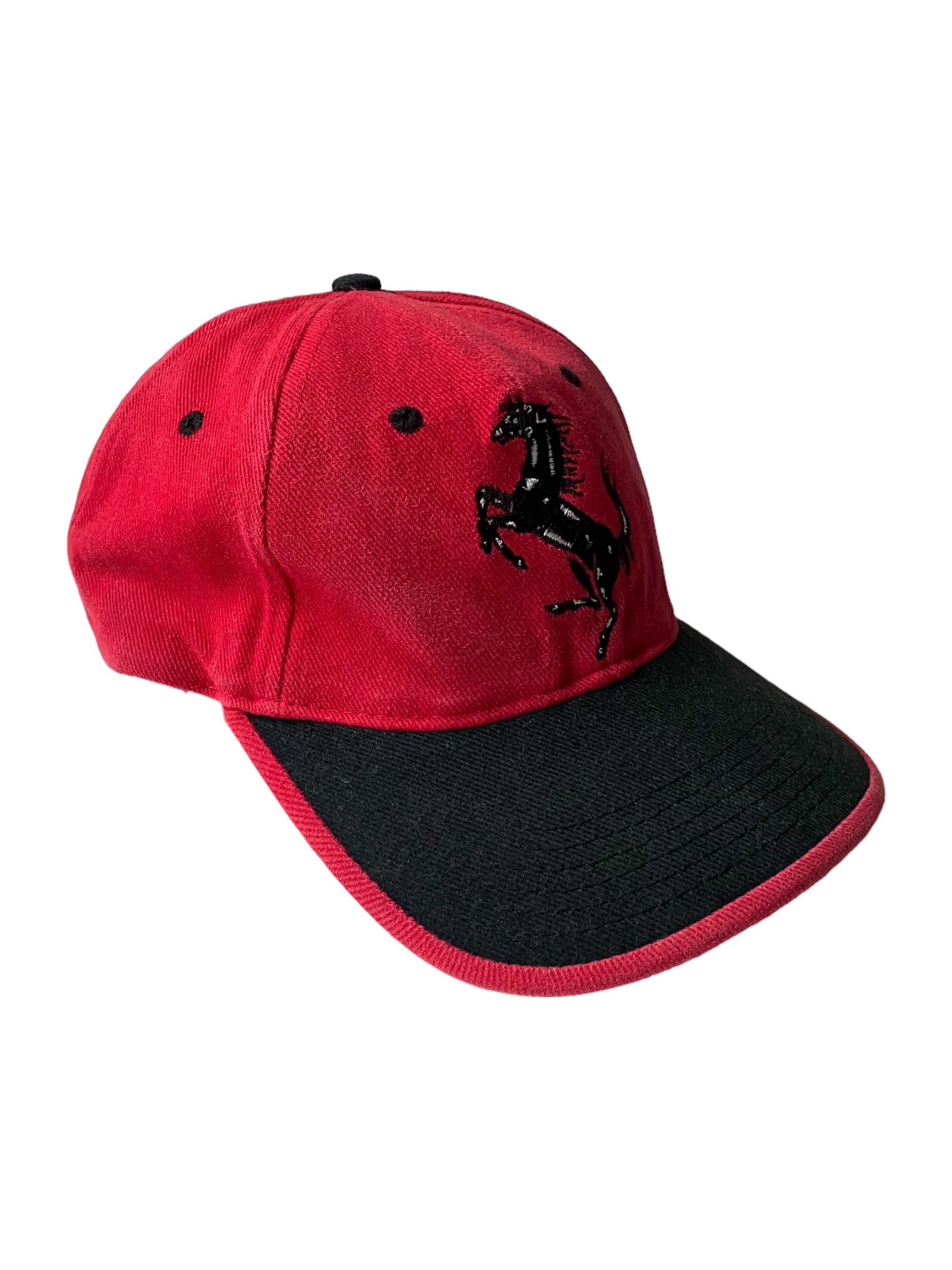 Ferrari × Vintage Vintage 1999 Ferrari Embroidered Cap Hat One Size Size ONE SIZE - 3 Thumbnail