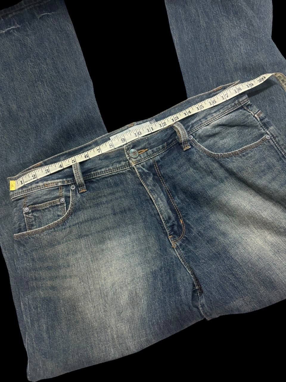 Japanese Brand × Vintage FLARED 90s Style Benton Original Boot Mudwash Sick Jeans Size US 36 / EU 52 - 19 Thumbnail