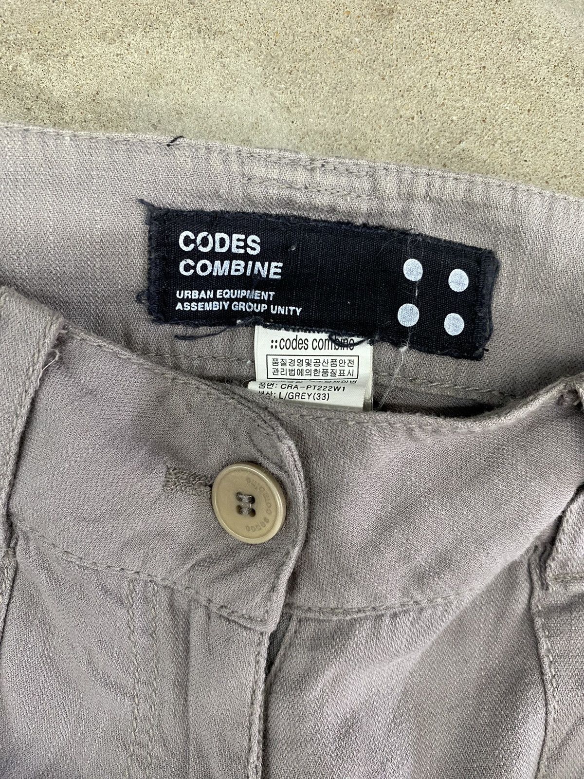 If Six Was Nine undefined bondage cargo pant codes combine Size US 30 / EU 46 - 7 Thumbnail