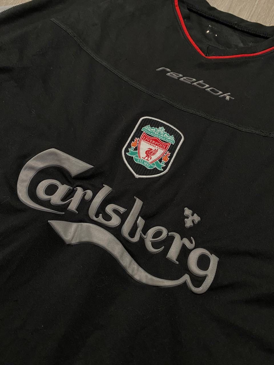 Reebok Vintage Reebok Liverpool Home Jersey Football Big Logo 02-04 Size US XL / EU 56 / 4 - 2 Thumbnail