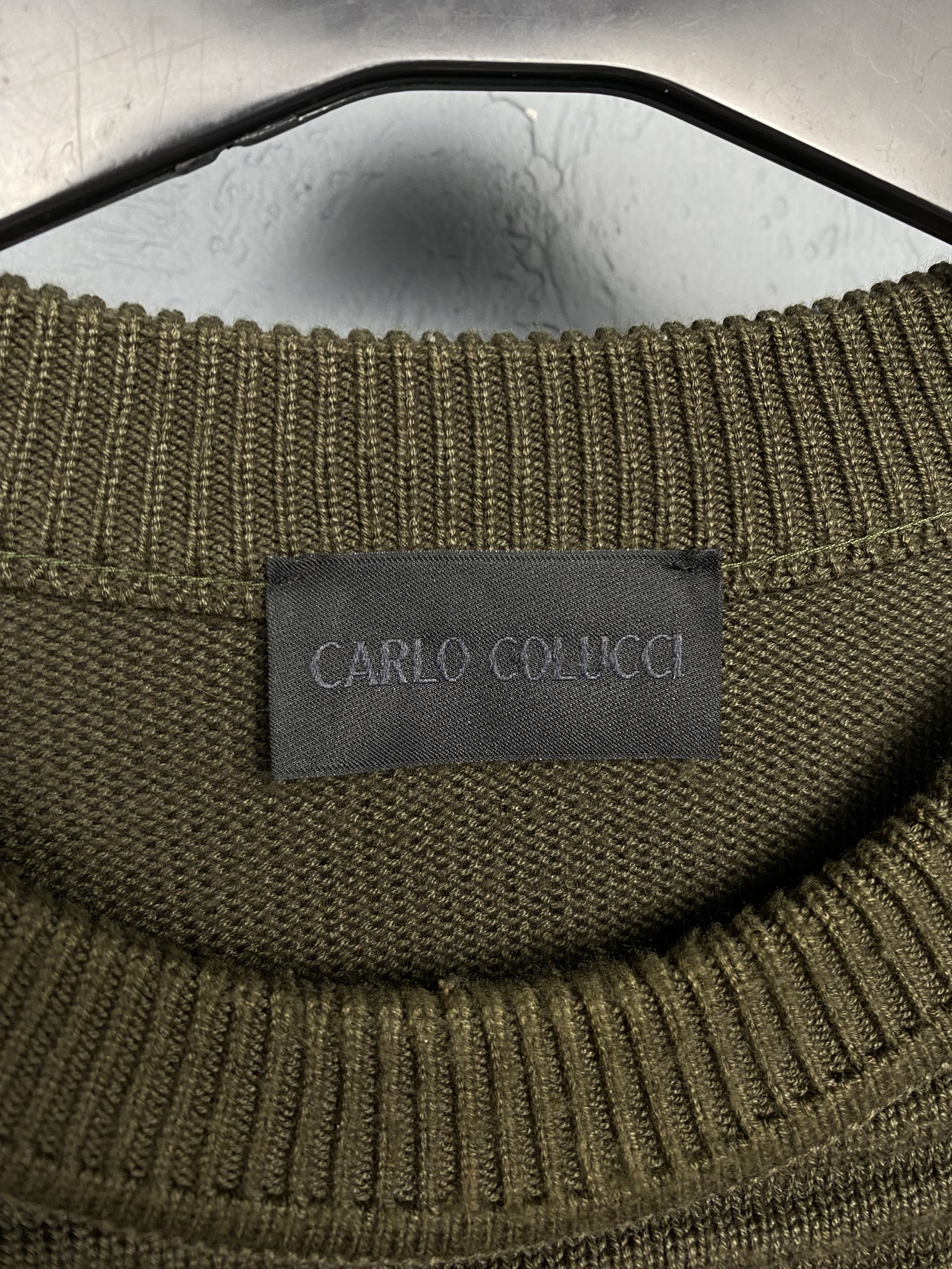 Carlo Colucci Carlo Colucci Vintage Mens Cotton Knit Sweater Size US M / EU 48-50 / 2 - 3 Thumbnail