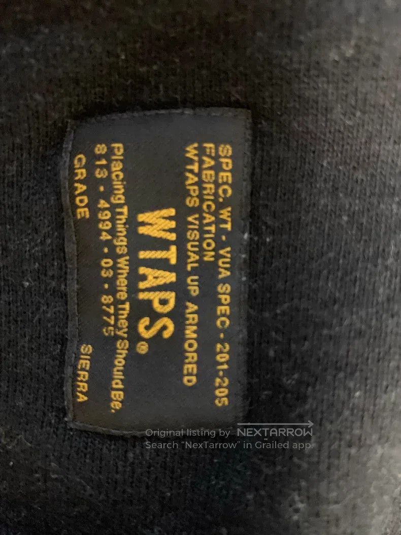 Wtaps Wtaps Black hoodie Size US S / EU 44-46 / 1 - 3 Thumbnail