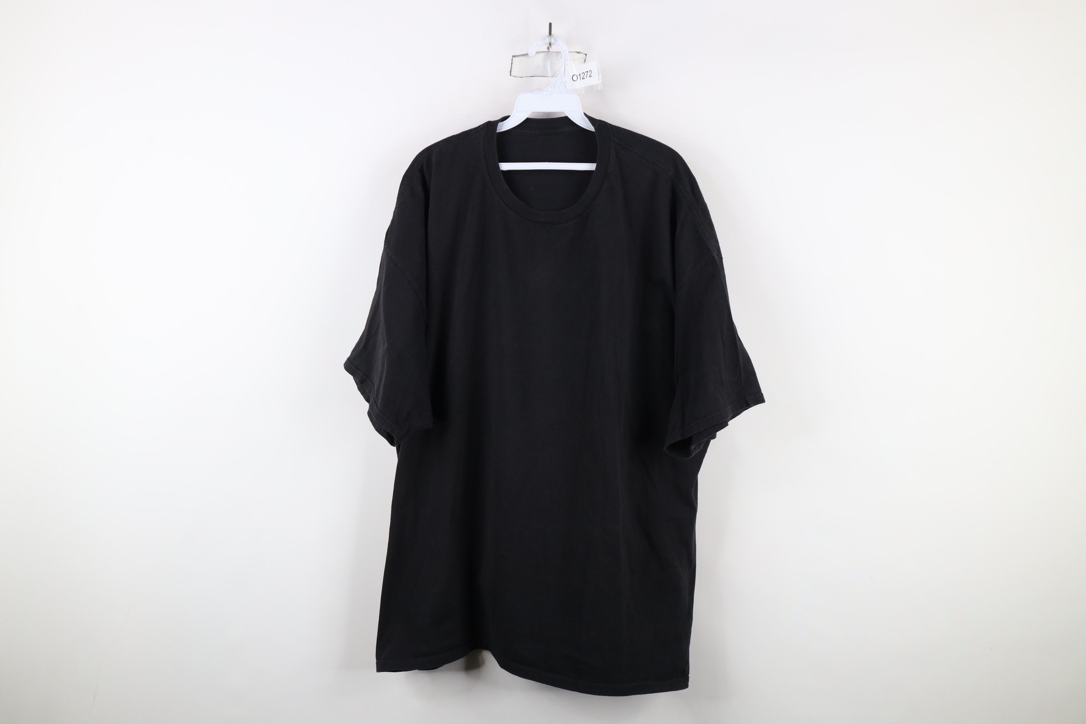 Vintage Vintage 90s Streetwear Short Sleeve T-Shirt Black Cotton Size US XXL / EU 58 / 5 - 1 Thumbnail