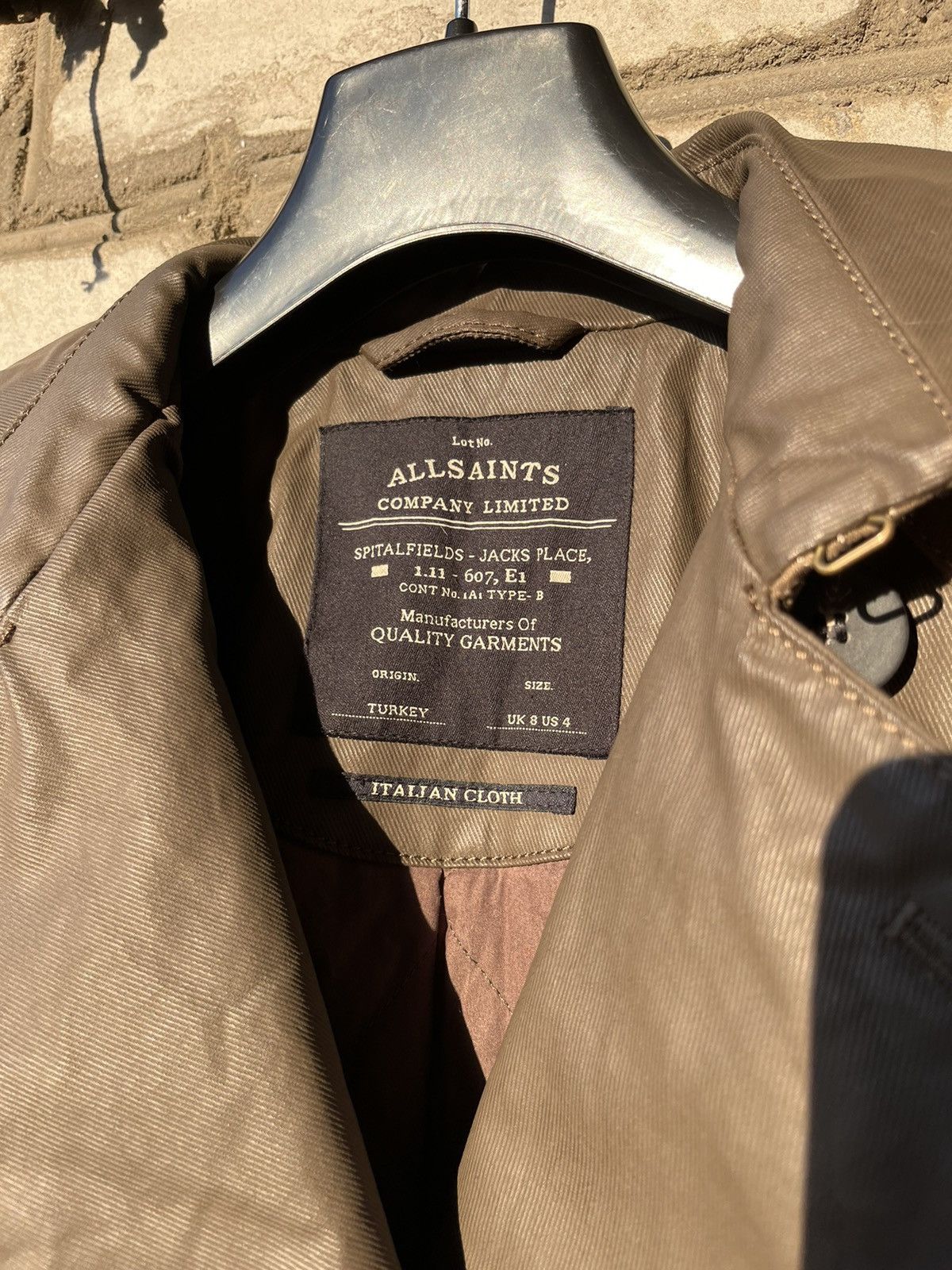 Allsaints Allsaints vintage coat jacket Size S / US 4 / IT 40 - 2 Thumbnail