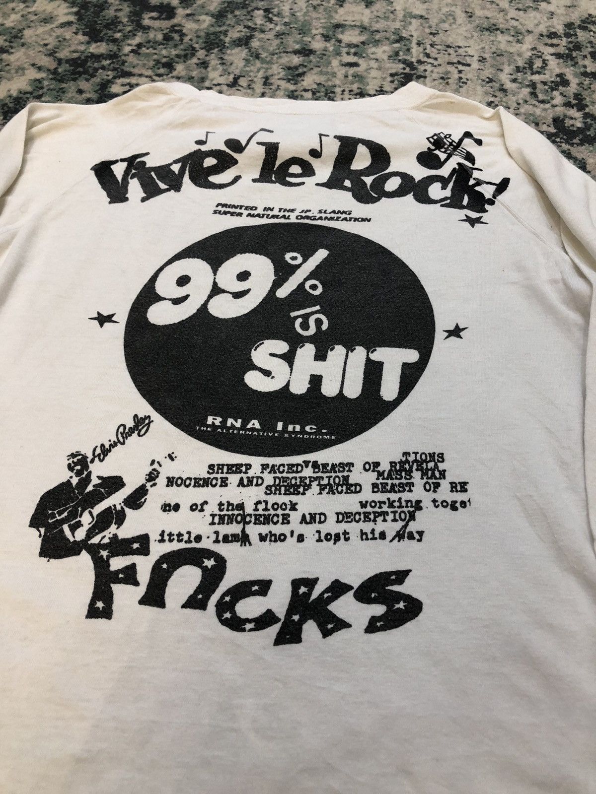 Japanese Brand × Malcolm McLaren × Seditionaries Rna Vive La Rock Muslin Malcom Mclaren Style Size US M / EU 48-50 / 2 - 17 Thumbnail