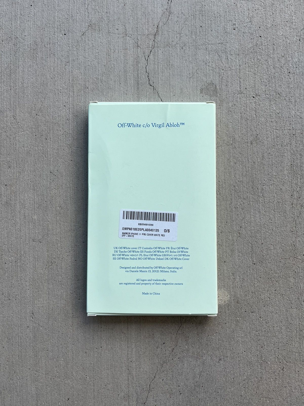 Off-White × Virgil Abloh Off white iPhone 11 Pro case “marker” Size ONE SIZE - 2 Thumbnail