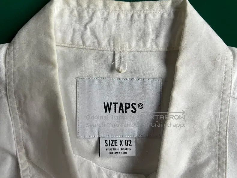 Wtaps Wtaps Double pocket short-sleeve shirt Size US M / EU 48-50 / 2 - 3 Thumbnail