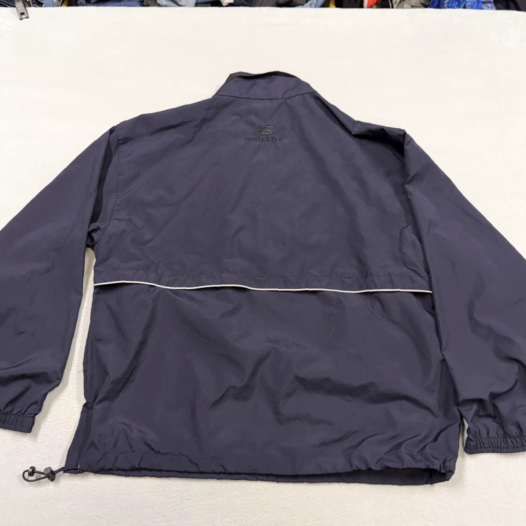 New Balance VINTAGE New Balance Jacket Mens L Blue 1/4 Zip Windbreaker Pockets Alaska Club Logo Size US L / EU 52-54 / 3 - 6 Thumbnail