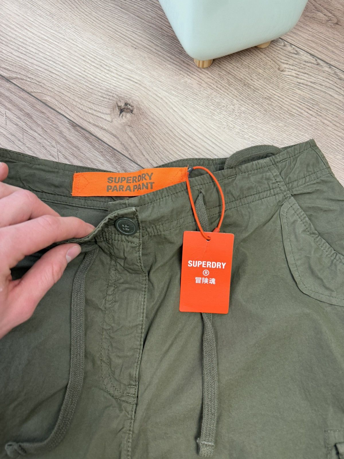 Japanese Brand × Superdry Japanese Cargo Parachute pants baggy Superdry Size US 31 - 6 Thumbnail