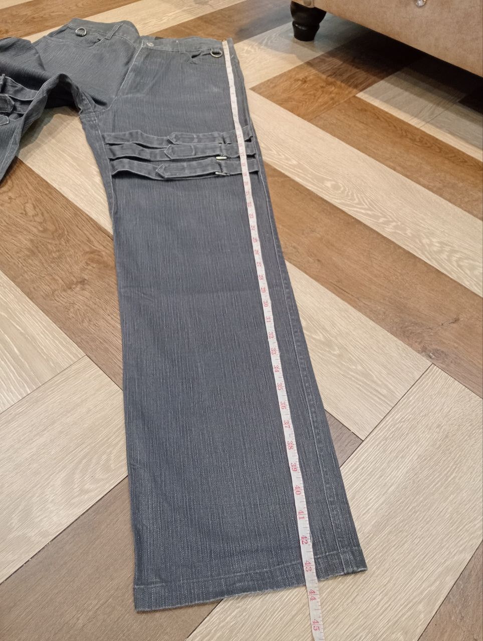 If Six Was Nine SLASH NUMBER JAPAN STRETCH BANDAGE PANTS Size US 31 - 17 Thumbnail