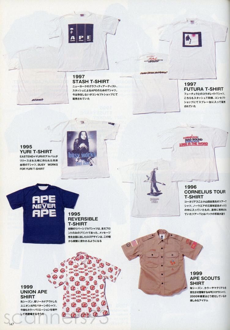 Bape RARE OG Vintage 1999 Ape Scout Shirts Size US S / EU 44-46 / 1 - 8 Thumbnail