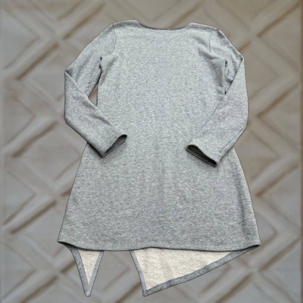 Vintage Tobi Sweater Dress Womens Small Petite Gray Crew Casual Size S / US 4 / IT 40 - 1 Thumbnail
