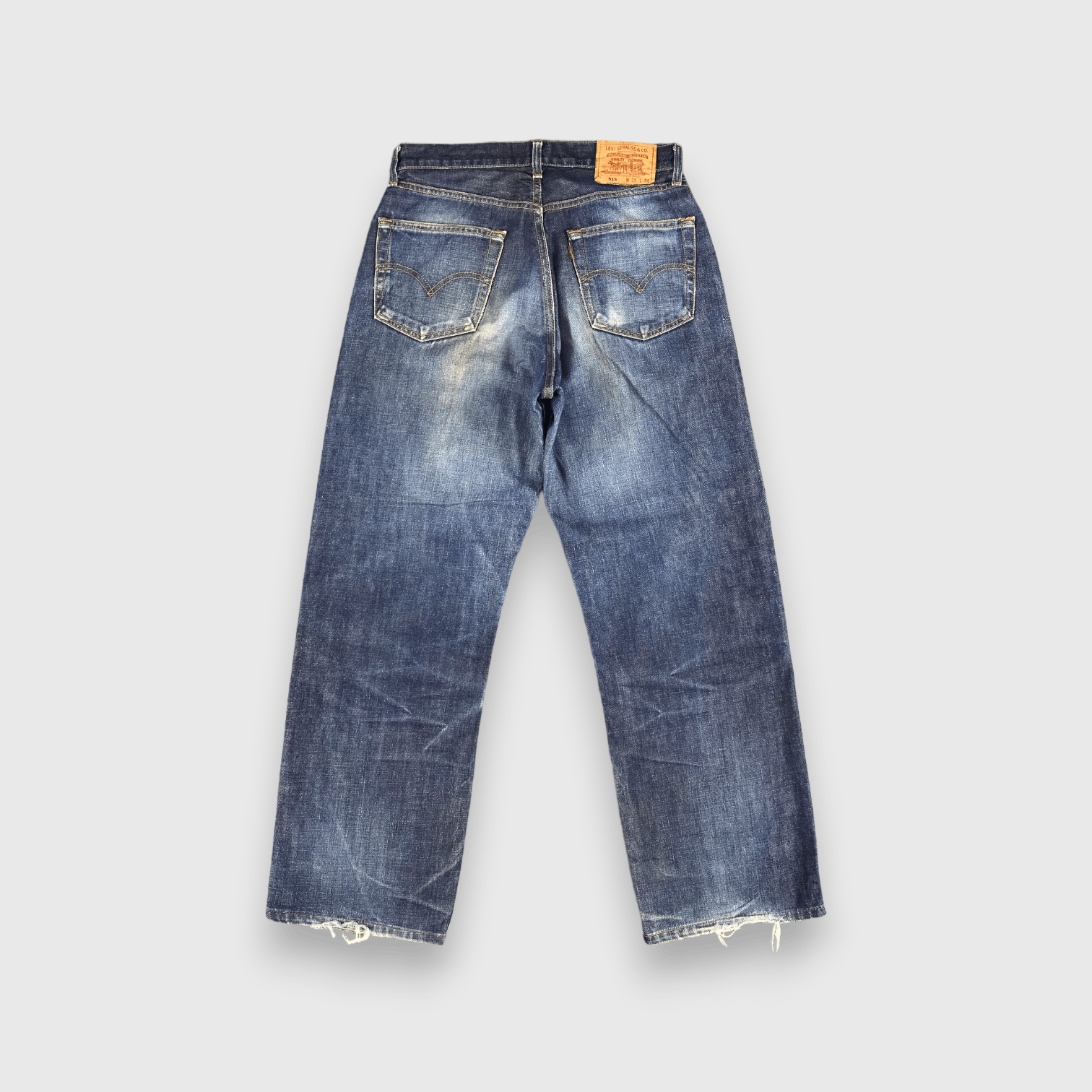 Levi's 90s Vintage Blue Wash Levis 515 Jeans-J1864 Size US 31 - 2 Thumbnail