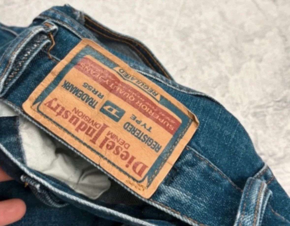 Diesel VINTAGE DIESEL BOOTCUT FLARED DENIM JEANS WASHED RETRO Size 29" - 11 Thumbnail
