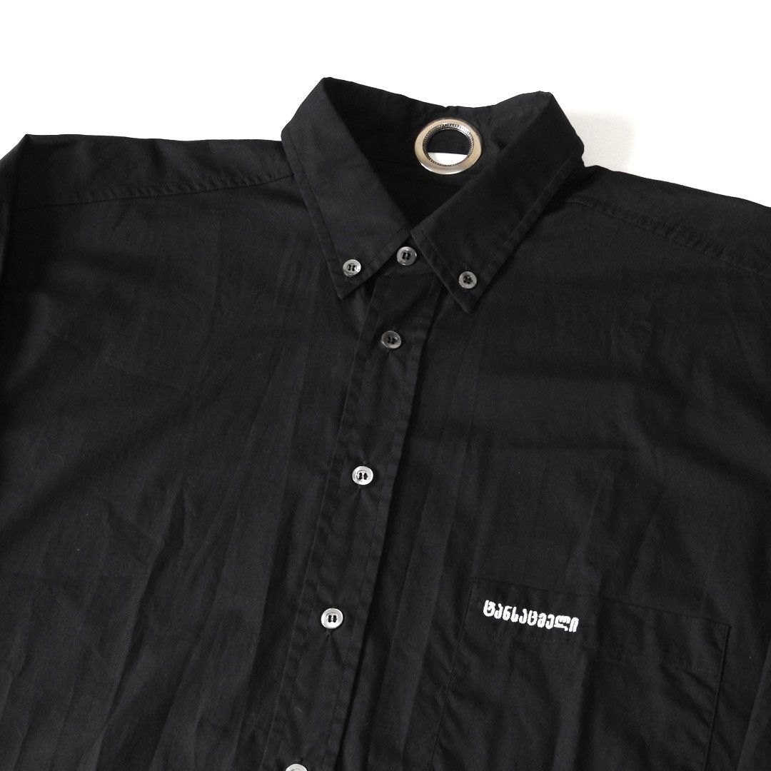 Vetements Vetements SS19 "GOD FORGIVE US" Ring Collar Shirt Size US S / EU 44-46 / 1 - 5 Thumbnail