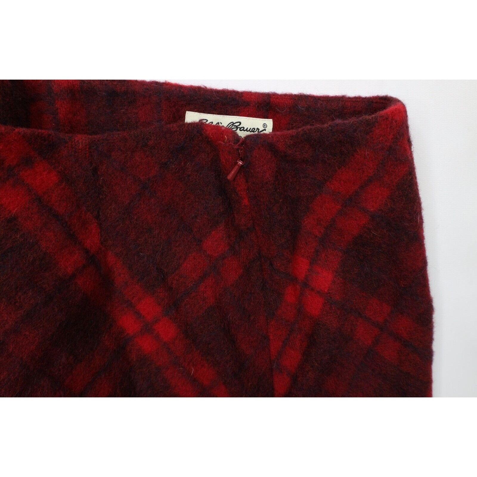 Eddie Bauer × Vintage Deadstock Vintage 90s Eddie Bauer Alpaca Wool Mohair Skirt Size 38" / US 16 / IT 52 - 5 Thumbnail