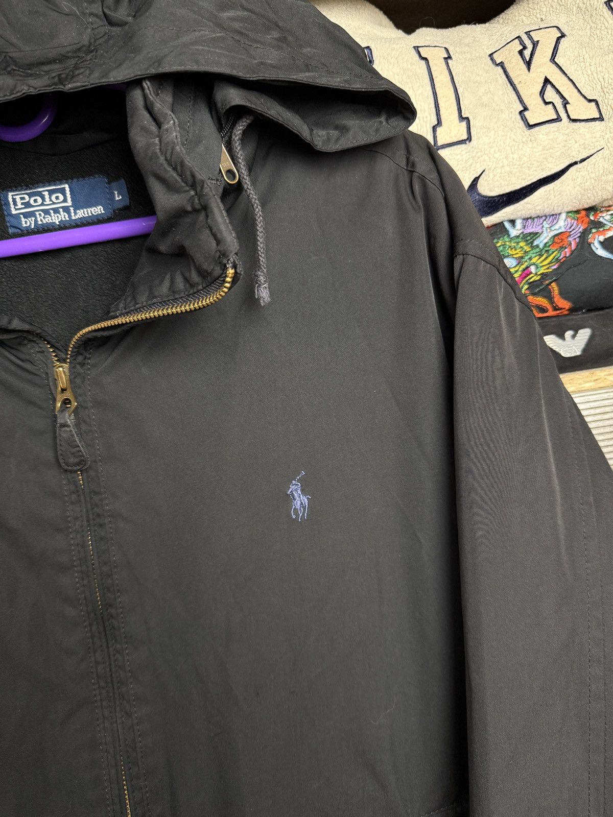 Polo Ralph Lauren Polo Ralph Lauren Vintage Nylon Jacket Size US L / EU 52-54 / 3 - 6 Thumbnail