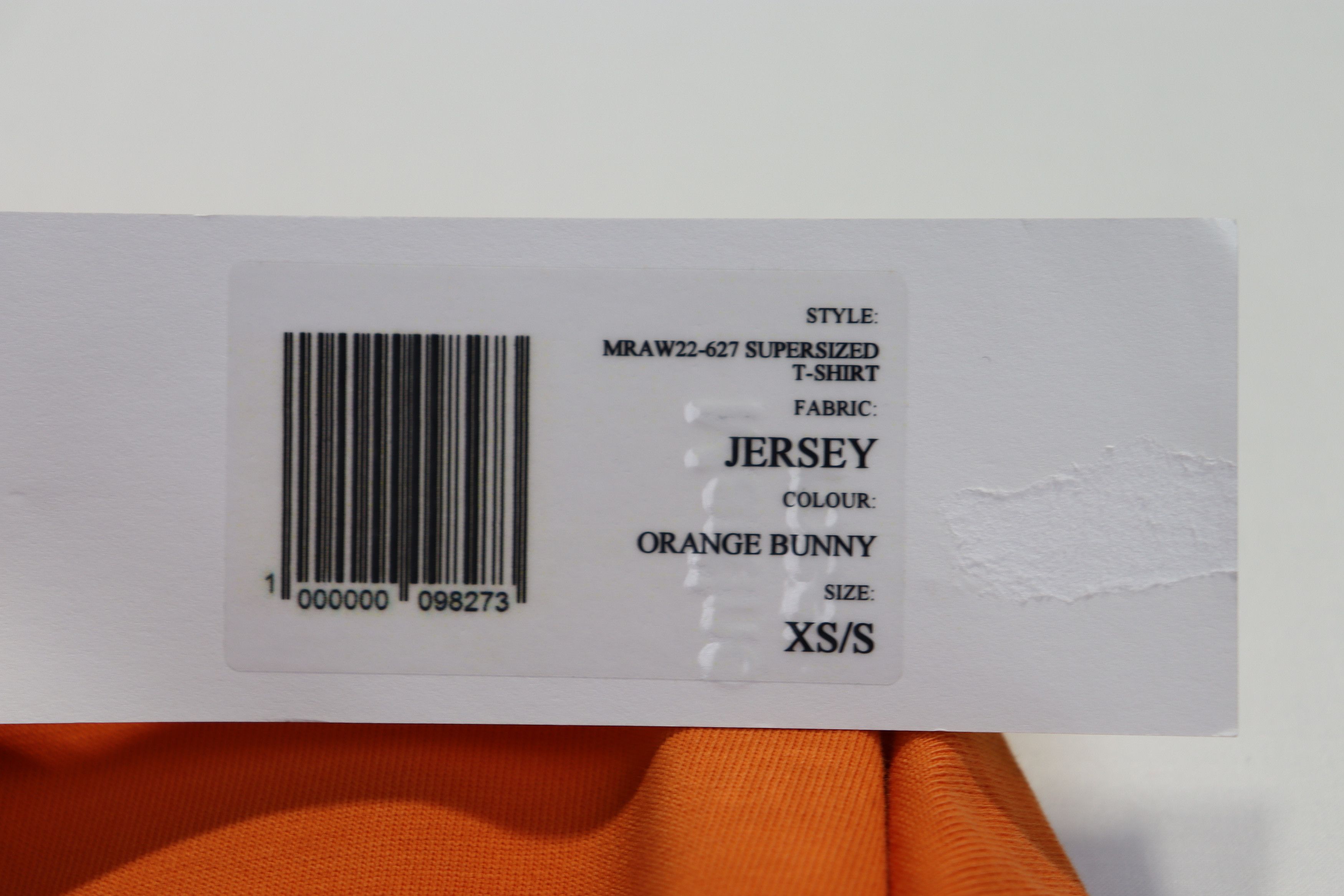 Martine Rose o1rshd1 Ready When you Are Bunny T-Shirt in Orange Size US XS / EU 42 / 0 - 8 Thumbnail