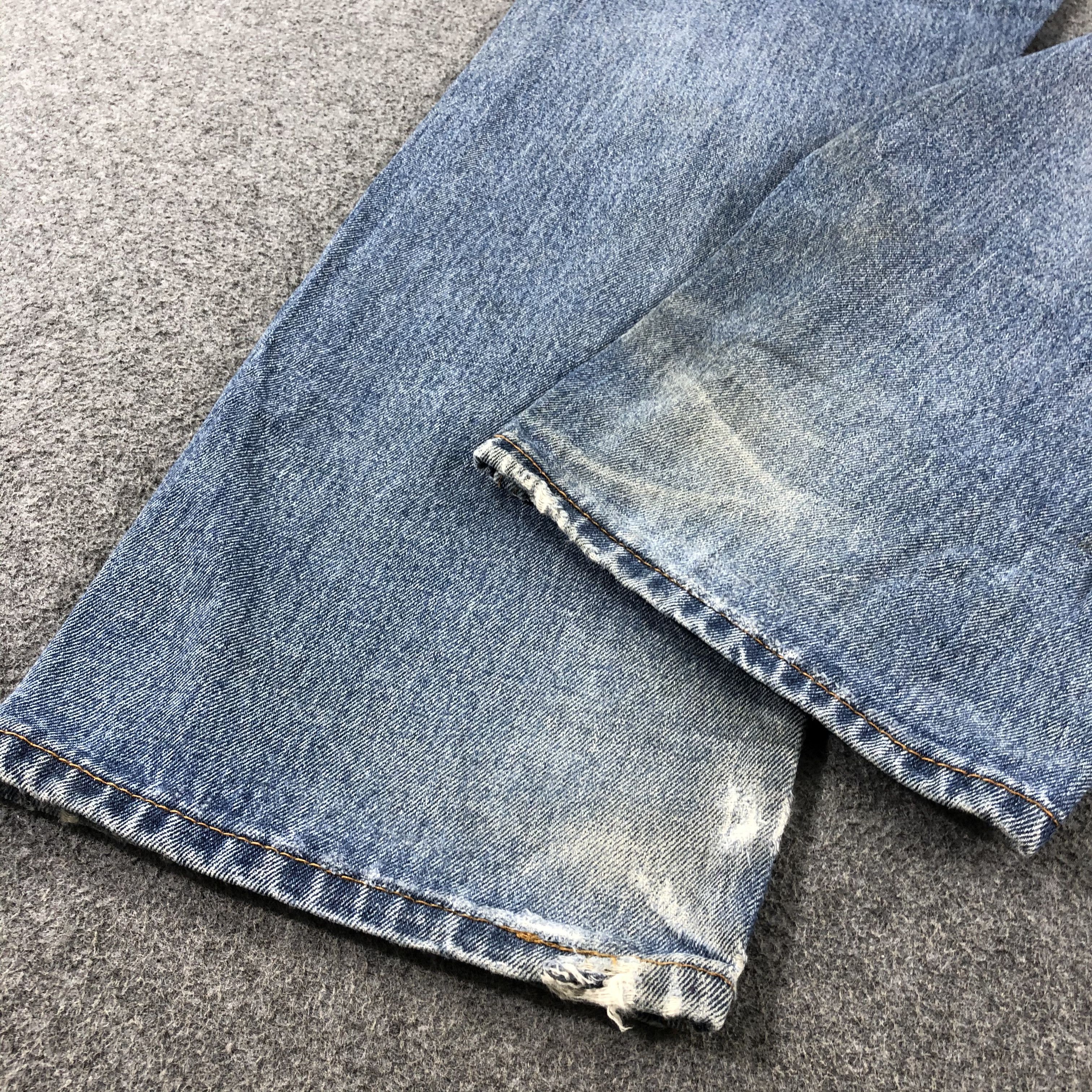 Levi's Vintage Blue Wash Levis 505 Jeans-J2306 Size US 38 / EU 54 - 6 Thumbnail