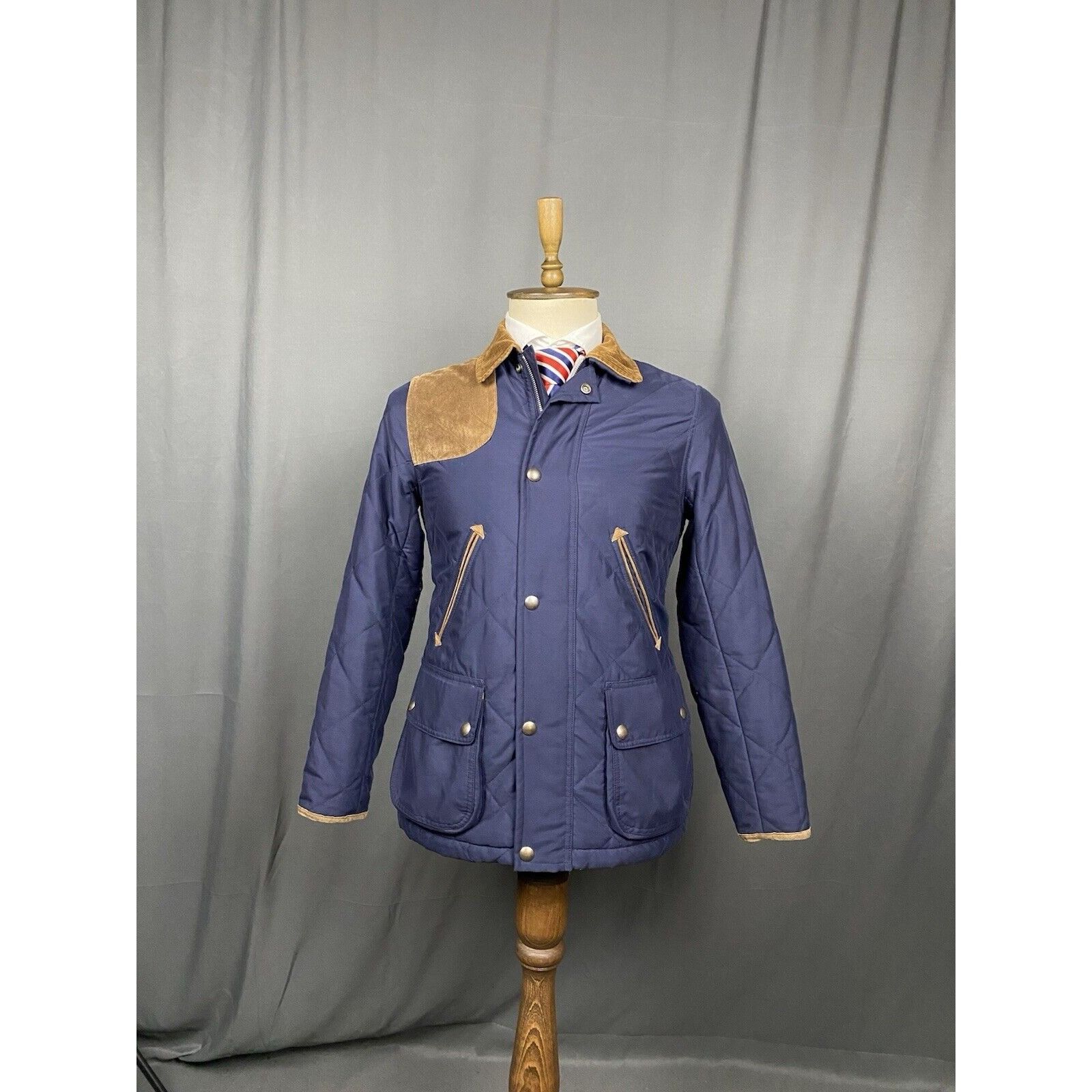 Ralph Lauren Ralph Lauren Blue Label Men's Blue Quilted Jacket Size S Size US S / EU 44-46 / 1 - 3 Thumbnail