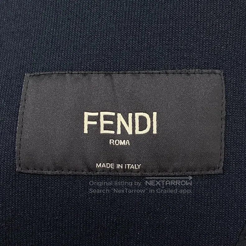Fendi Fendi Black side monogram business suit jacket Size M / US 6-8 / IT 42-44 - 5 Thumbnail