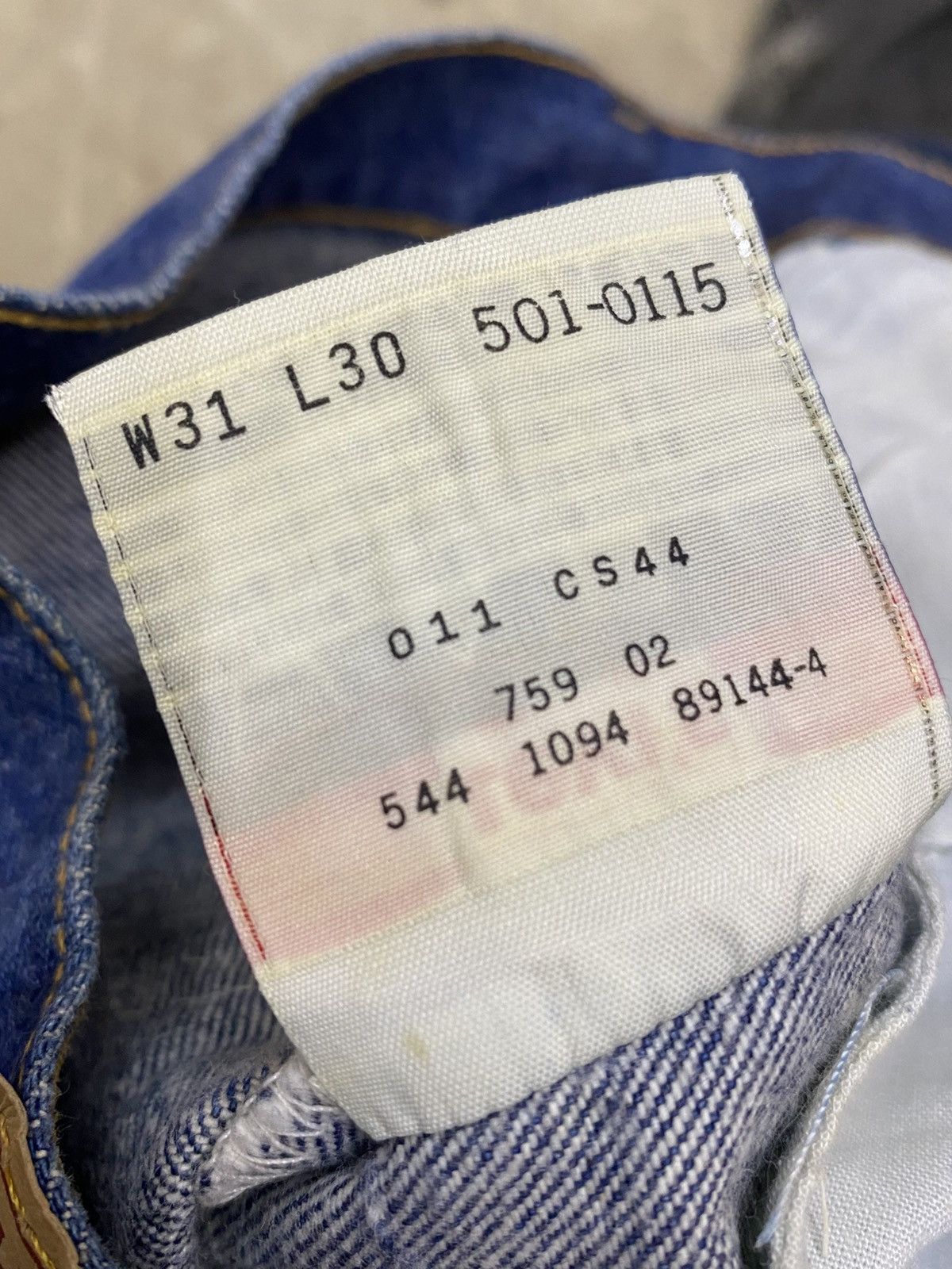 Levi's × Levi's Vintage Clothing × Vintage 💥Binddingoffer💥 rare levis 501 raw denim Size US 29 - 5 Thumbnail