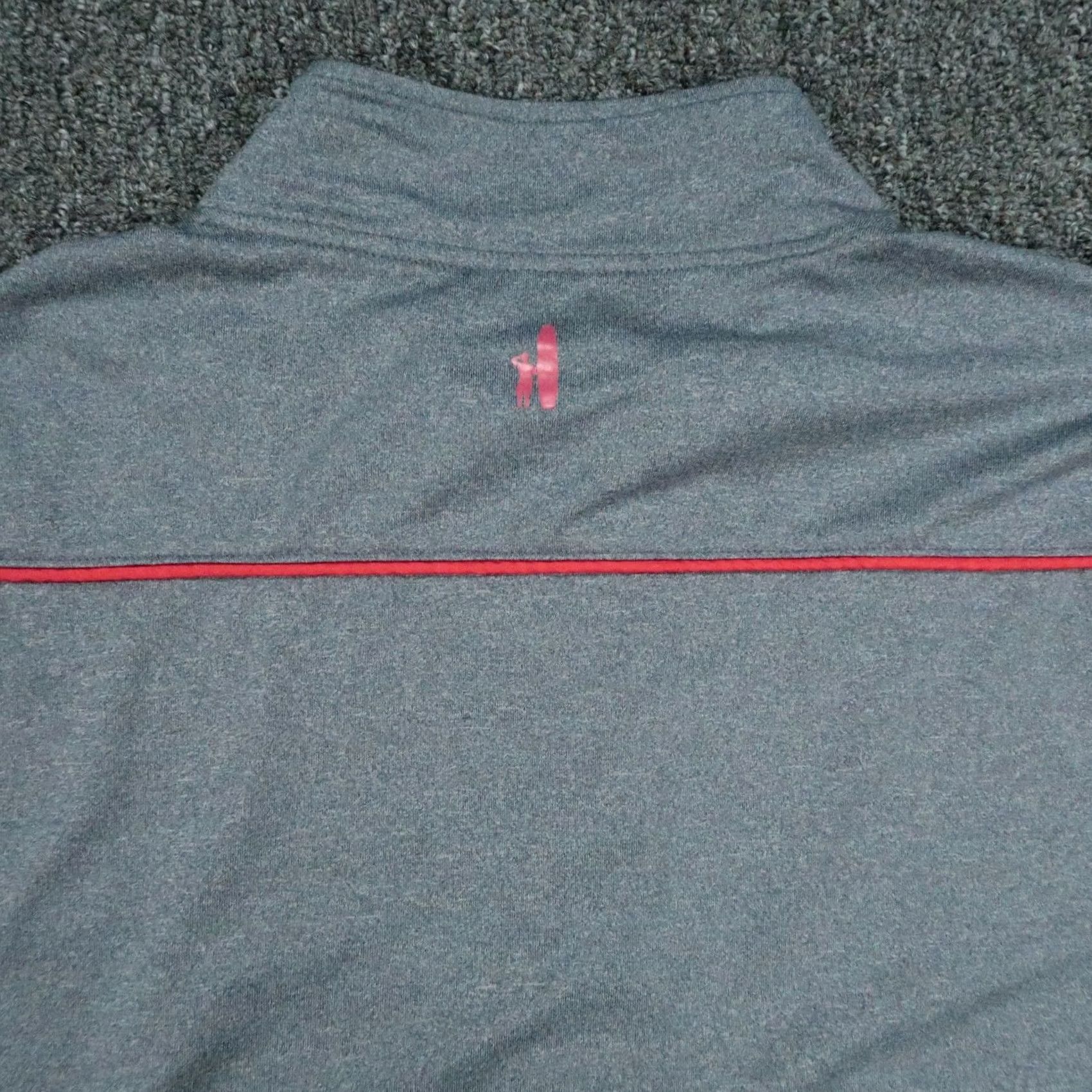 johnnie-O johnnie-O Pullover Mens L Blue 1/4 Zip Performance Golf Activewear Casual Stretch Moisture Wicking Mock Neck Stand-Up Collar Long Sleeve Size US L / EU 52-54 / 3 - 7 Thumbnail