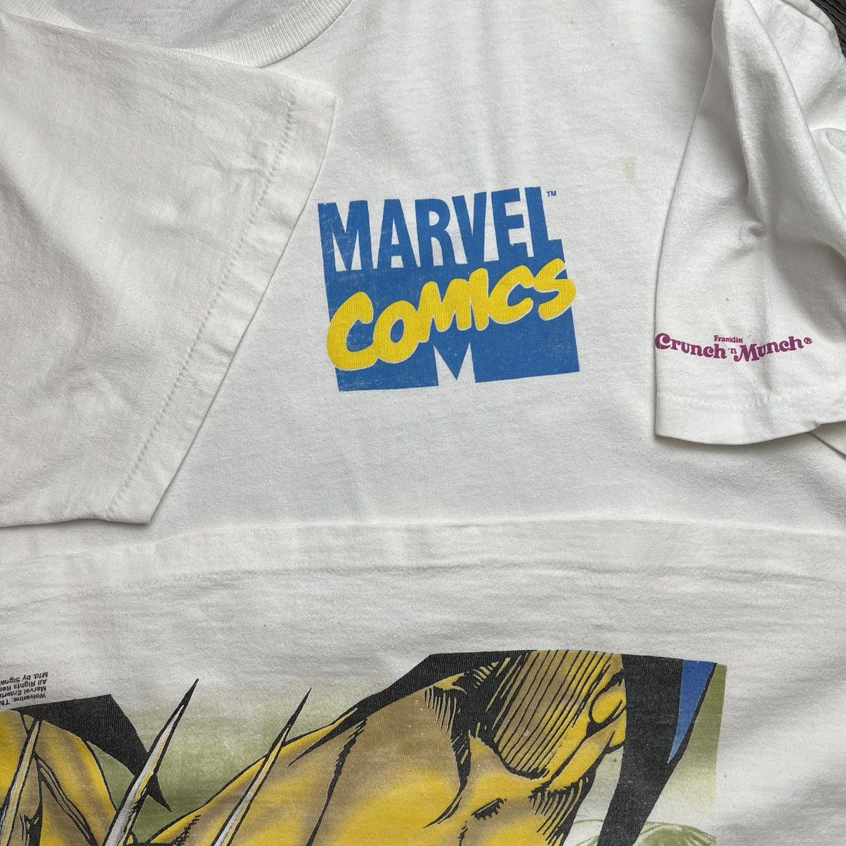 Marvel Comics × Vintage × Wolverine Vintage 90s Wolverine Marvel Comics T-Shirt Size US XXL / EU 58 / 5 - 4 Thumbnail