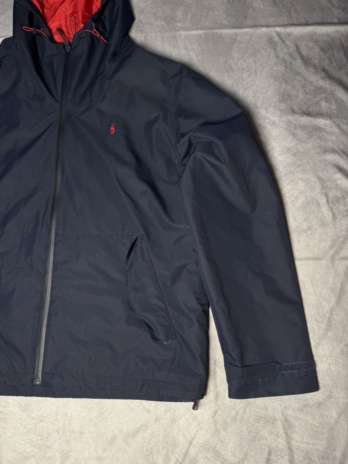 Polo Ralph Lauren × Ralph Lauren Polo Ralph Lauren Men Full Zip Hooded Water Repellent Jacket Size US XXL / EU 58 / 5 - 3 Thumbnail