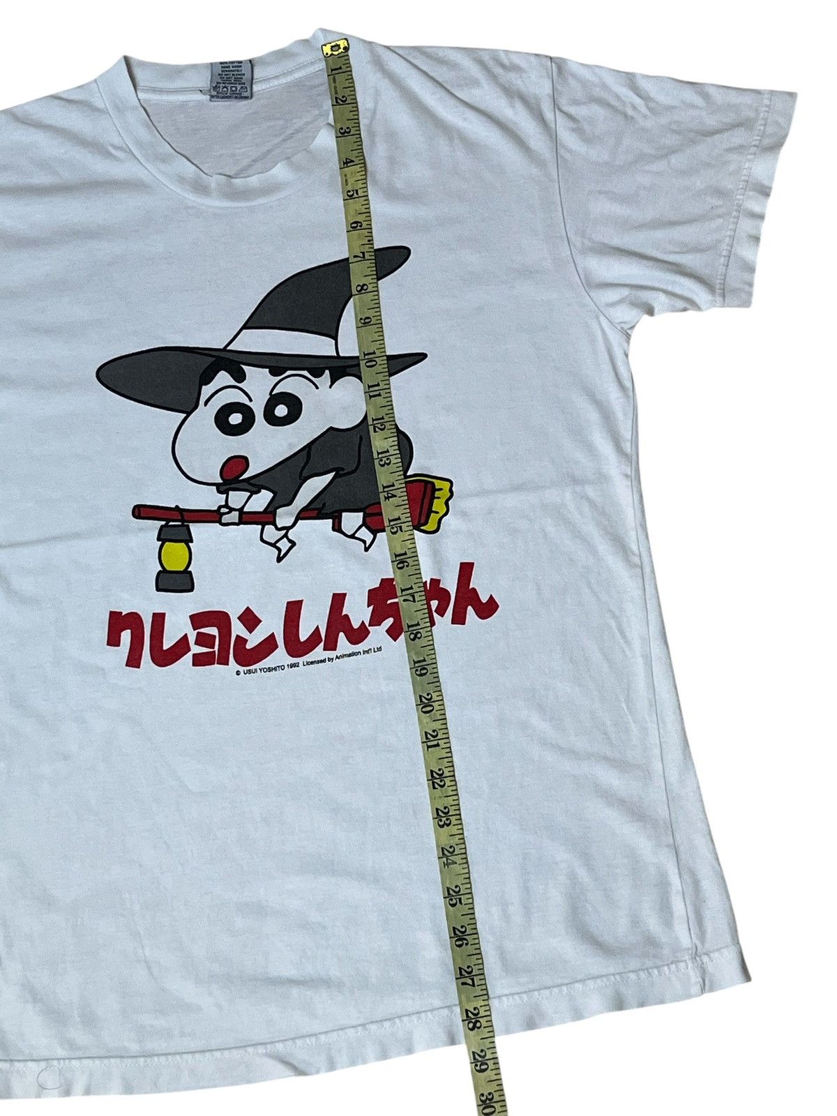 Anime Vintage 90s SHINCHAN by usui yoshito 1992 anime tee shirts Size US M / EU 48-50 / 2 - 11 Thumbnail