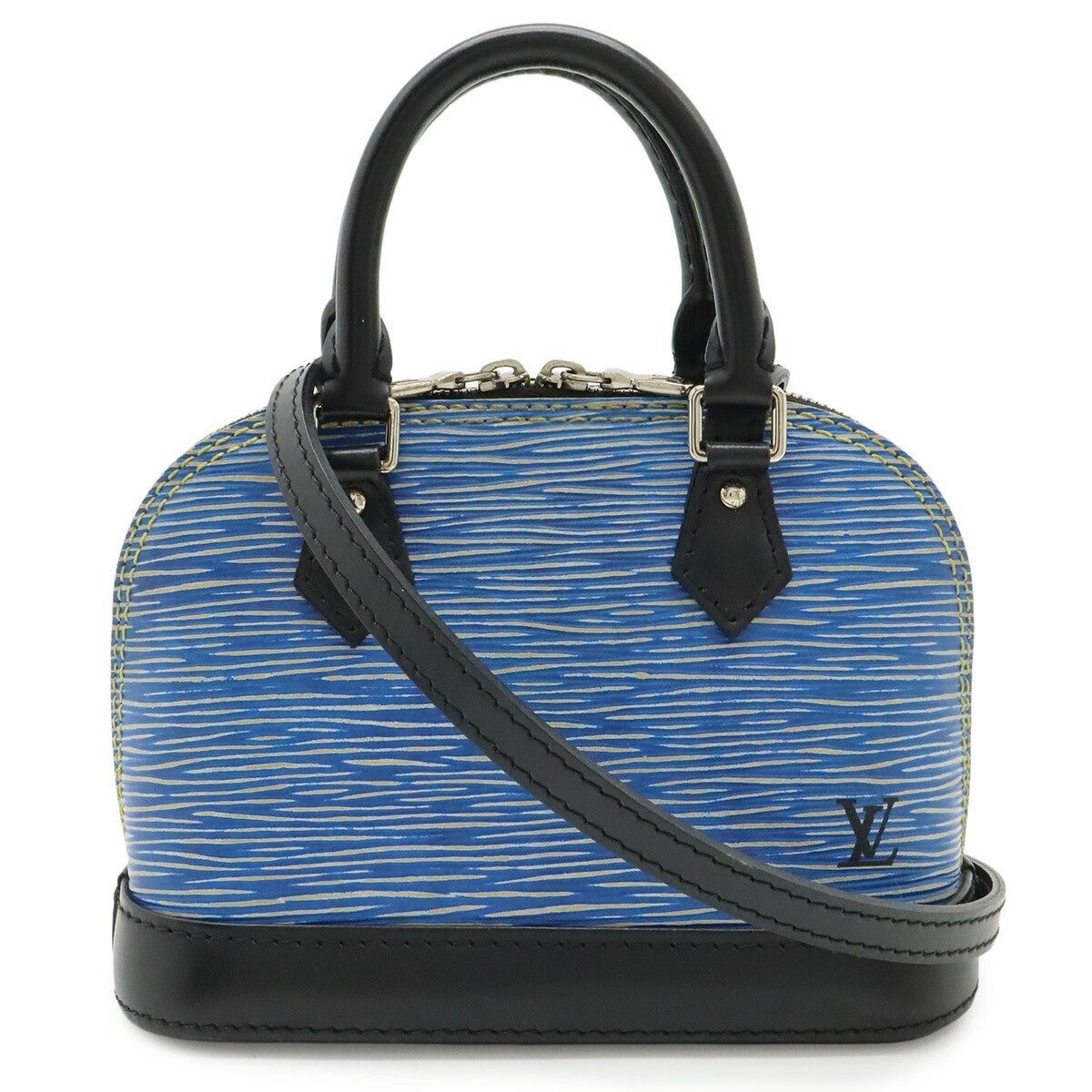 Louis Vuitton Louis Vuitton Louis Vuitton Nano Alma Epi Denim 2way bag Leather Shoulder Bag M41578 DUTY FREE for USA Size ONE SIZE - 1 Thumbnail