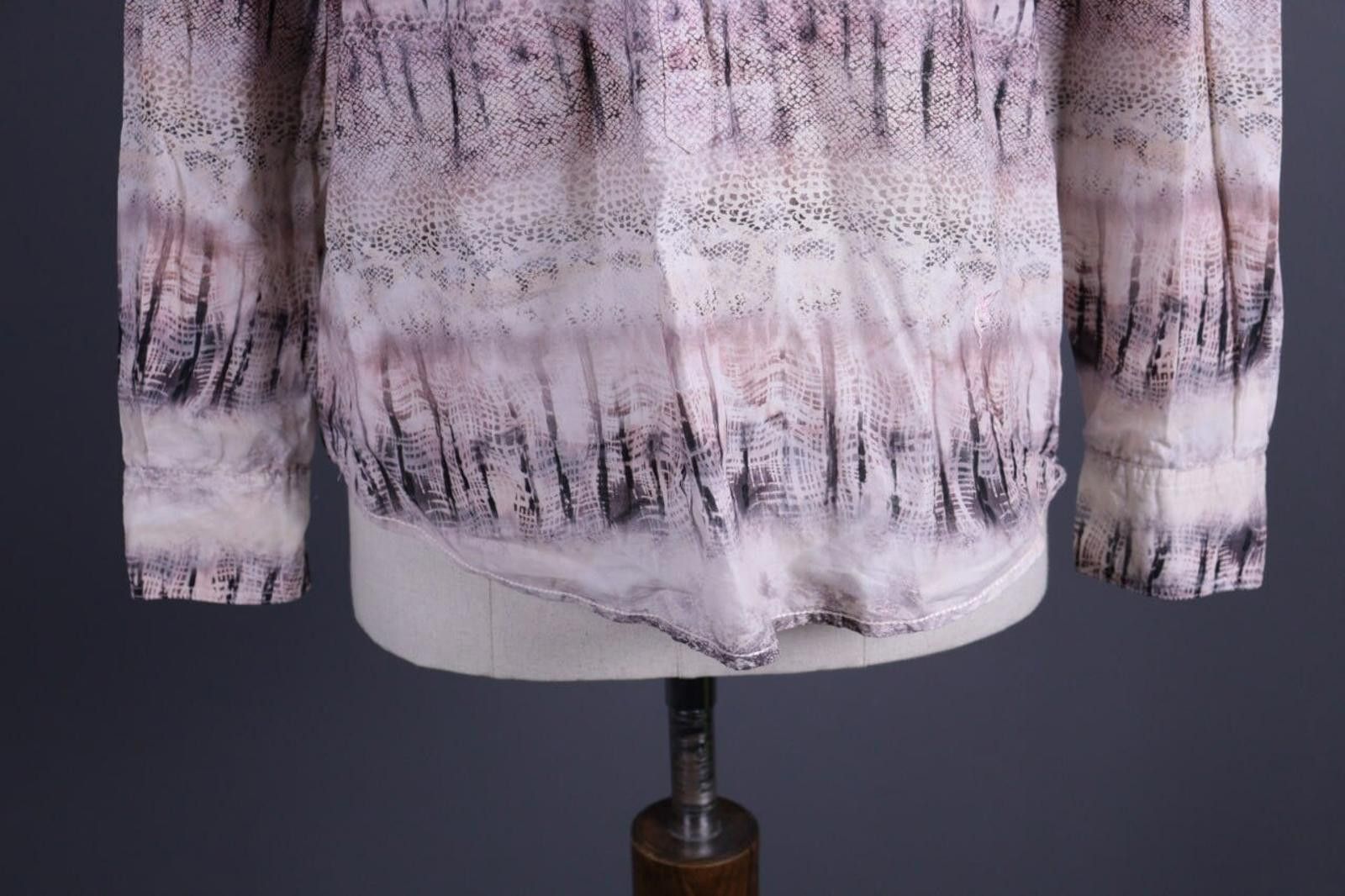 Designer Emily Van Den Bergh Pink Designer Printed Shirt Size 42 / L Size M / US 6-8 / IT 42-44 - 4 Thumbnail