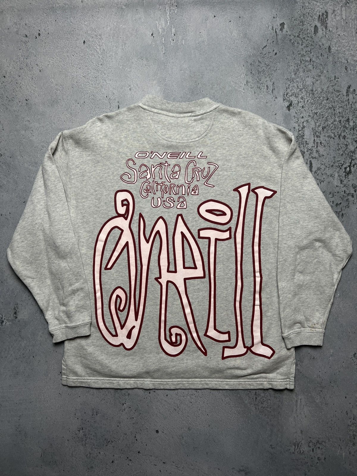 Billabong Oneill Santa Cruz California USA Surfing Vintage Sweatshirt Size US S / EU 44-46 / 1 - 7 Thumbnail