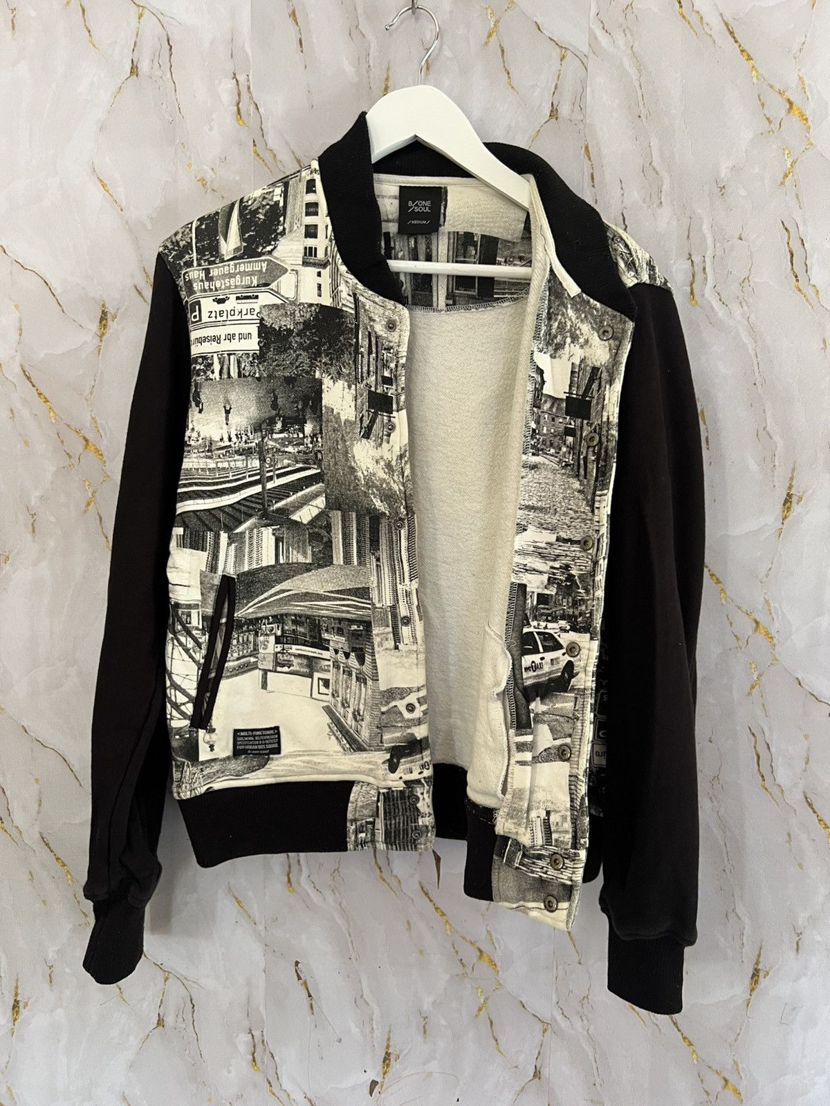 Japanese Brand VARSITY BONE SOUL JACKET Size US M / EU 48-50 / 2 - 3 Thumbnail