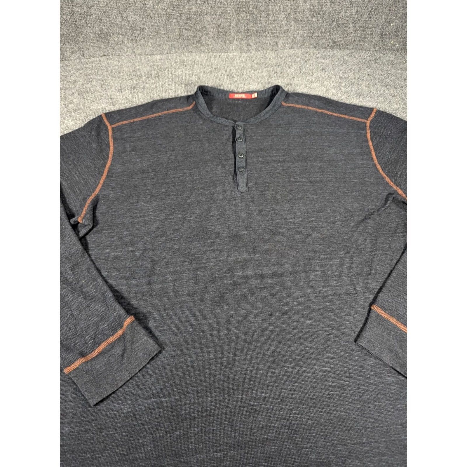 Vintage Agave Desperado - Thermal Long Sleeve Shirt 2XL Cotton - USA Knit Size US XXL / EU 58 / 5 - 3 Thumbnail