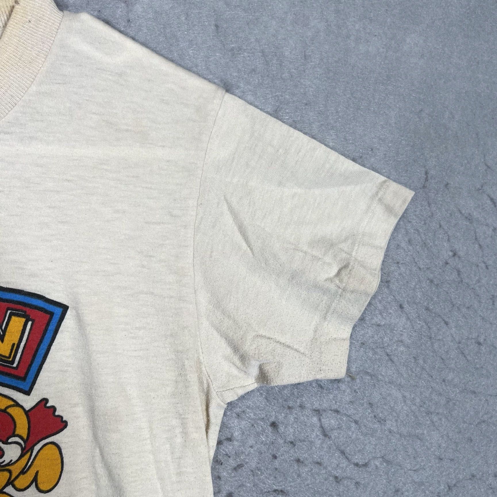 Vintage VINTAGE Pac-Man Video Arcade Game T-Shirt Adult Small Beige Mens 1981 Graphic Print Size US S / EU 44-46 / 1 - 5 Thumbnail