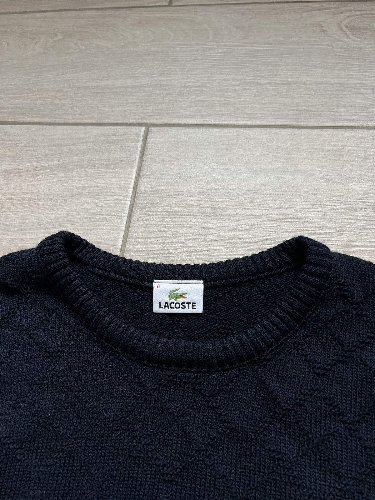 Lacoste Vintage Lacoste Sweater Wool Knit Baggy 90s France 🇫🇷 Size US XL / EU 56 / 4 - 7 Thumbnail