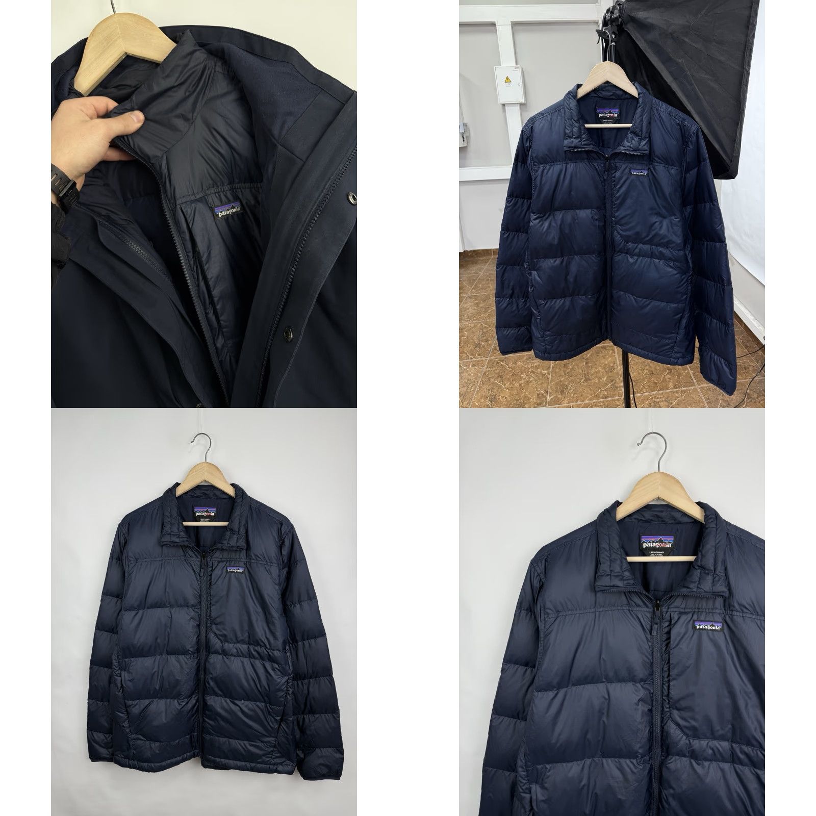Patagonia Patagonia Parka Jacket H2NO Rain 3-in-1 Puffer Tres 3-in-1 Parka Jacket Size L Mens Dark Blue न Size US L / EU 52-54 / 3 - 10 Thumbnail