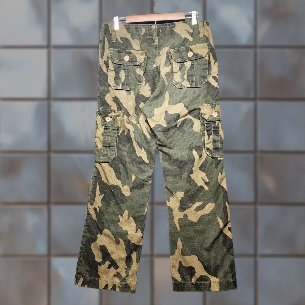 Y/Project VINTAGE Project Mayhem Cargo Pants Men 34x29 Camo Ripstop Tagged 34x30 Hunting Tiny Flaw Size US 34 / EU 50 - 1 Thumbnail