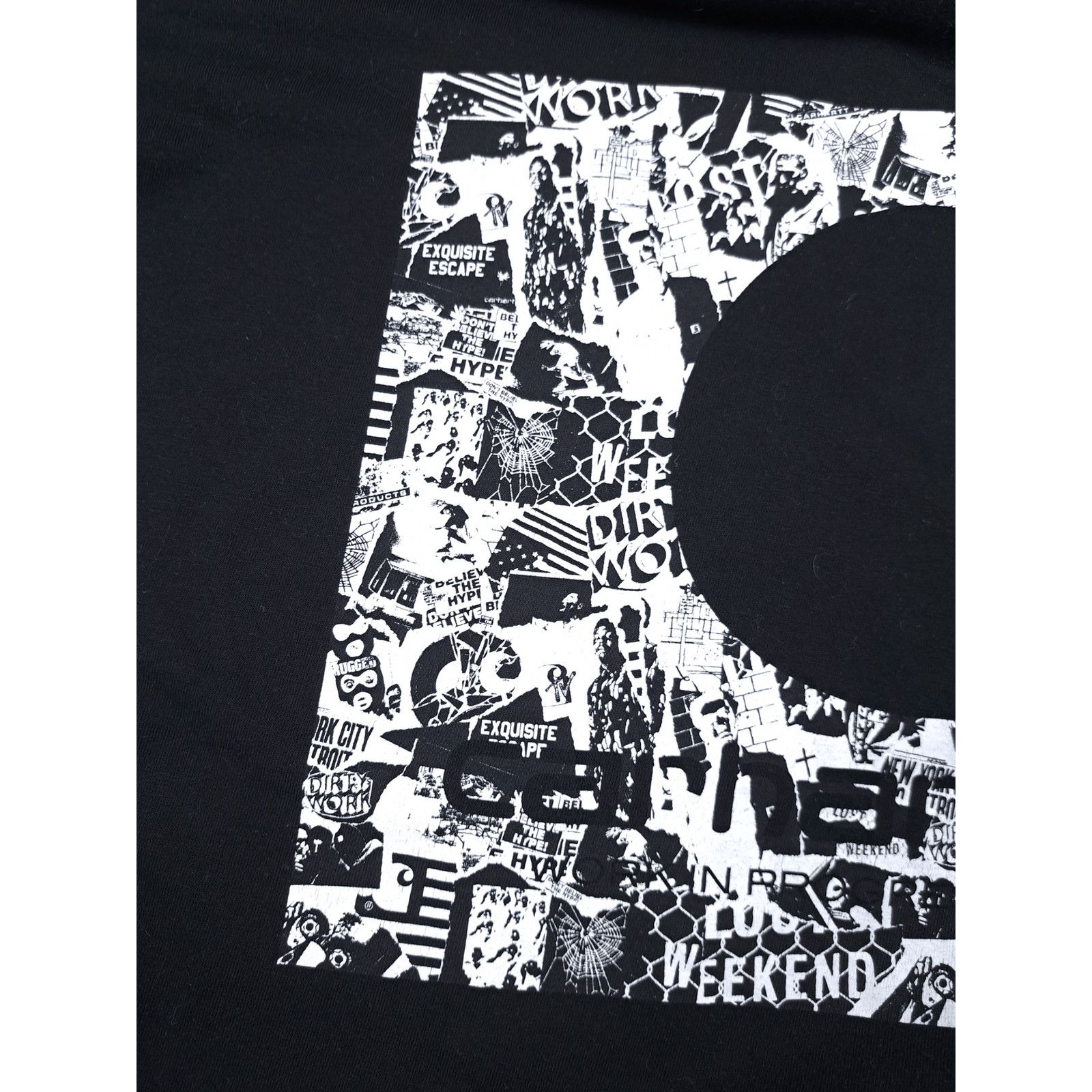 Carhartt × Carhartt Wip 💎CARHARTT WIP S/S COLLAGE T-SHIRT / BLACK / WHITE Size US L / EU 52-54 / 3 - 4 Thumbnail