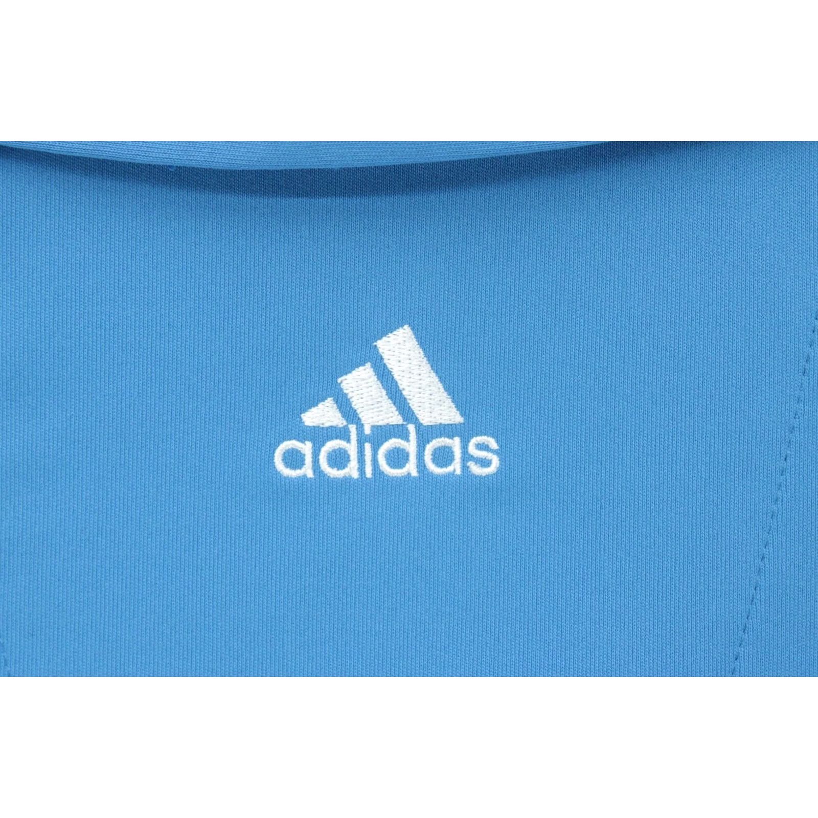 Adidas Adidas Polo Shirt Mens Large White Striped Climalite Golf Stretch Polo Shirt Size US L / EU 52-54 / 3 - 4 Thumbnail