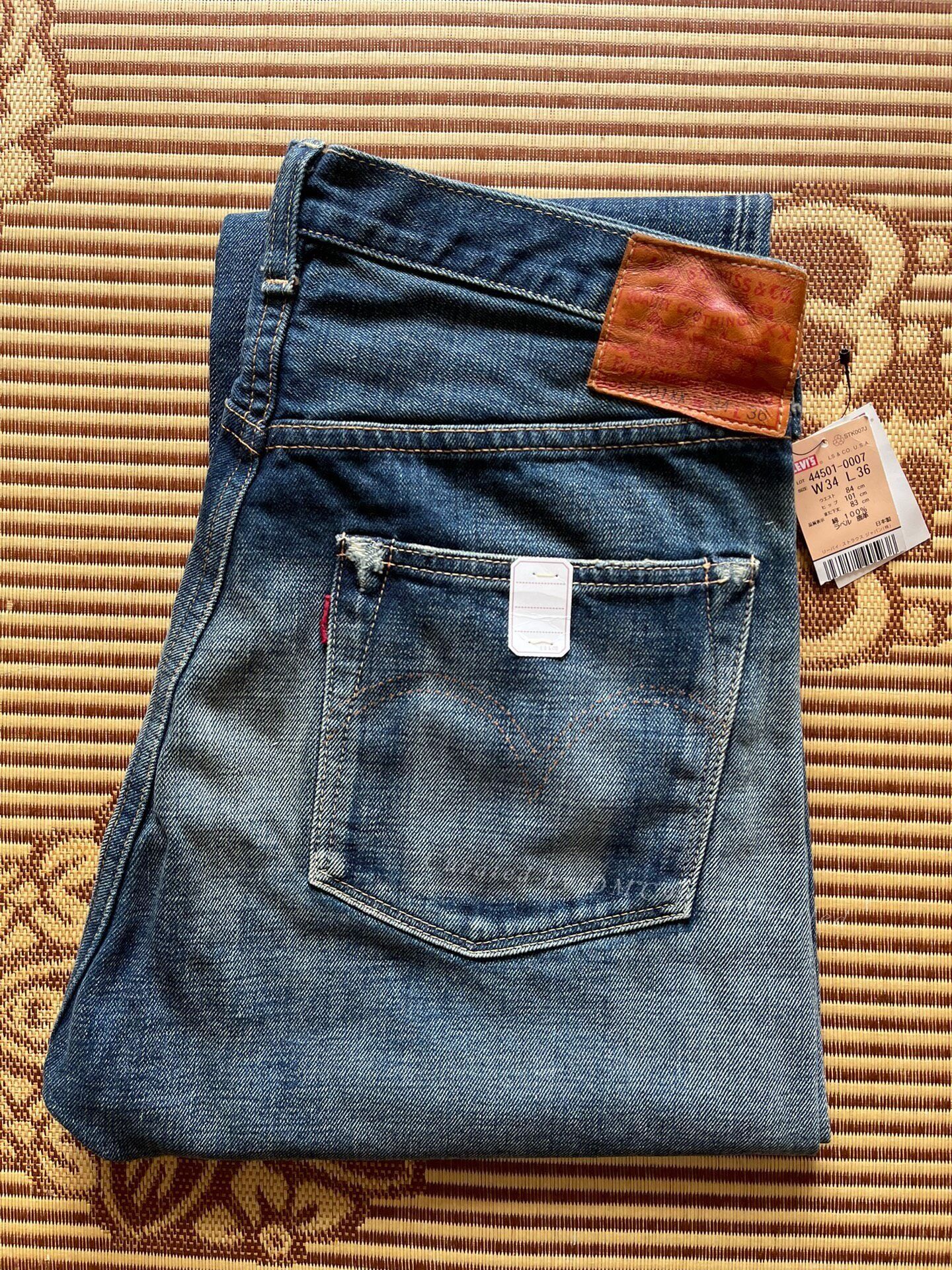 LVC Levi's LVC S501XX 1944 Jeans Size US 36 / EU 52 - 1 Thumbnail