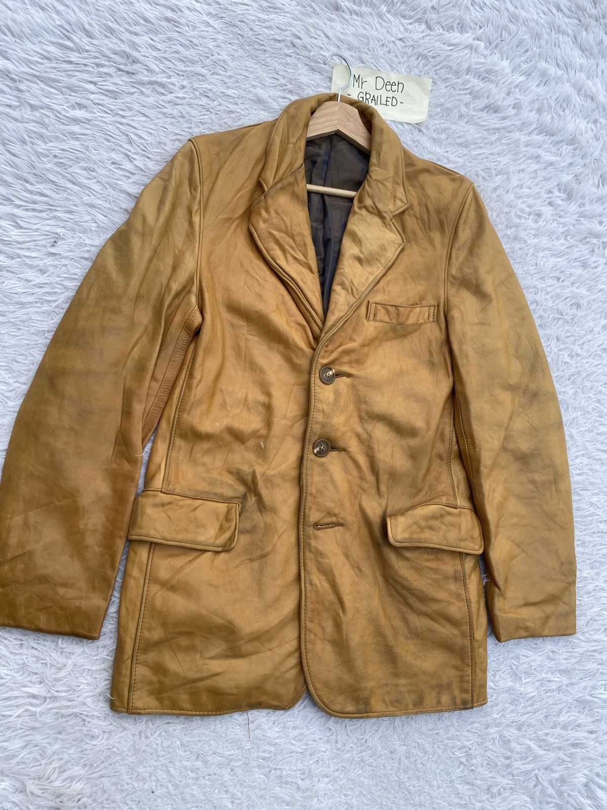 Schott Rare Vintage 90s Schott USA Genuine Leather Tailored Jacket Size M / US 6-8 / IT 42-44 - 5 Thumbnail