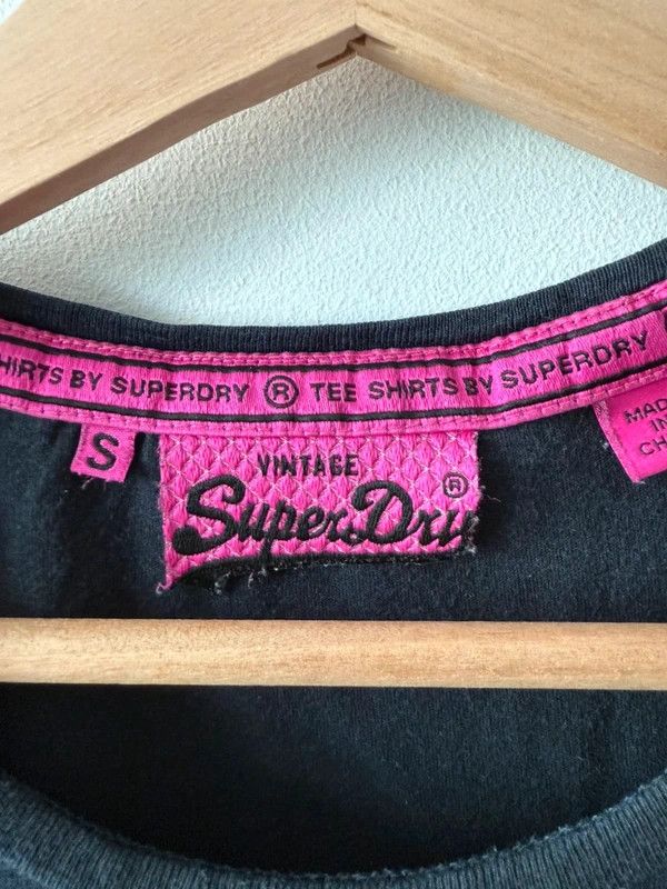 Superdry Superdry Floral Logo T-Shirt Women Black Size S Size S / US 4 / IT 40 - 7 Thumbnail
