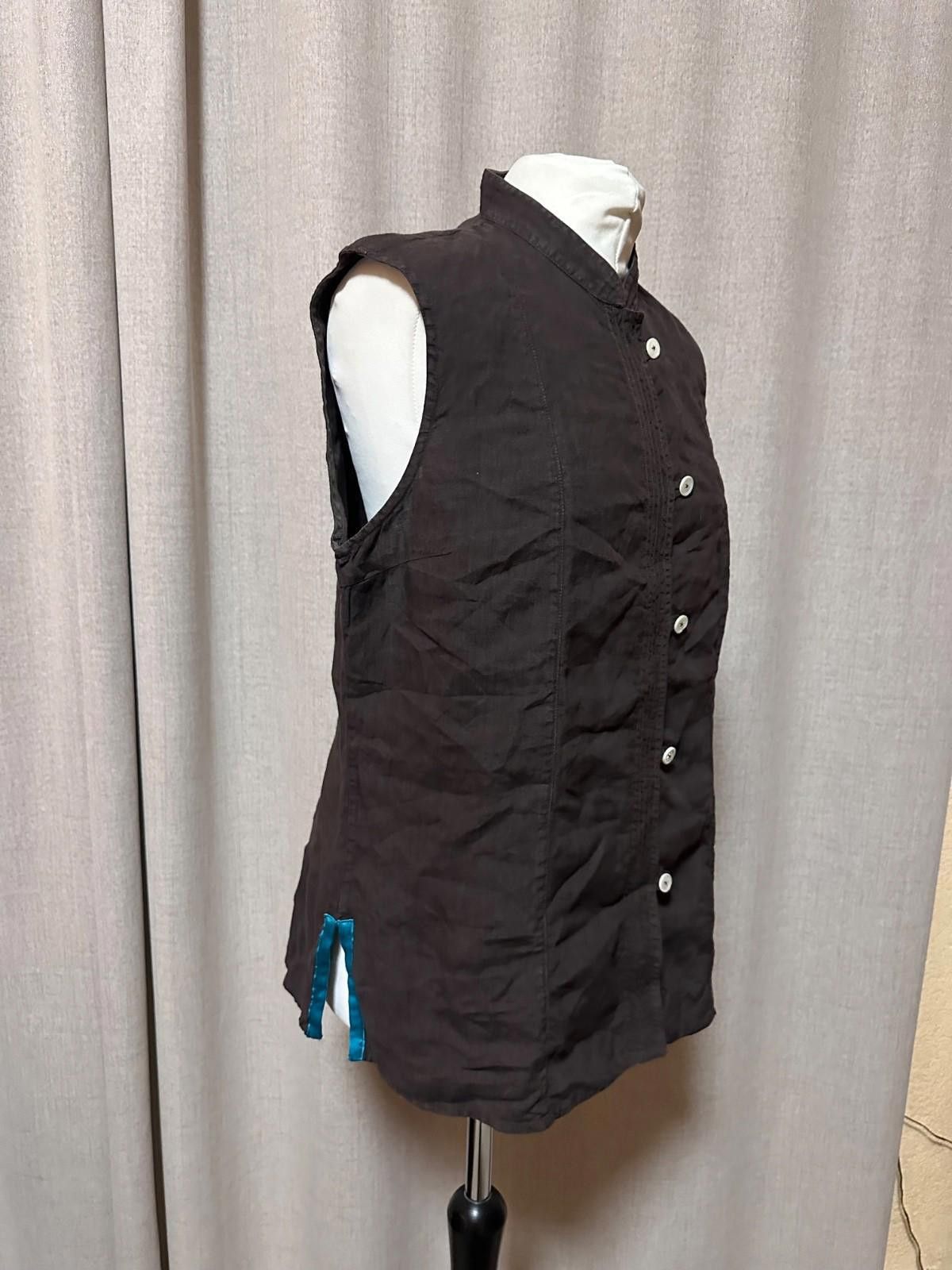 Etro Womens Etro Linen Vest Size 48 Size XL / US 12-14 / IT 48-50 - 3 Thumbnail
