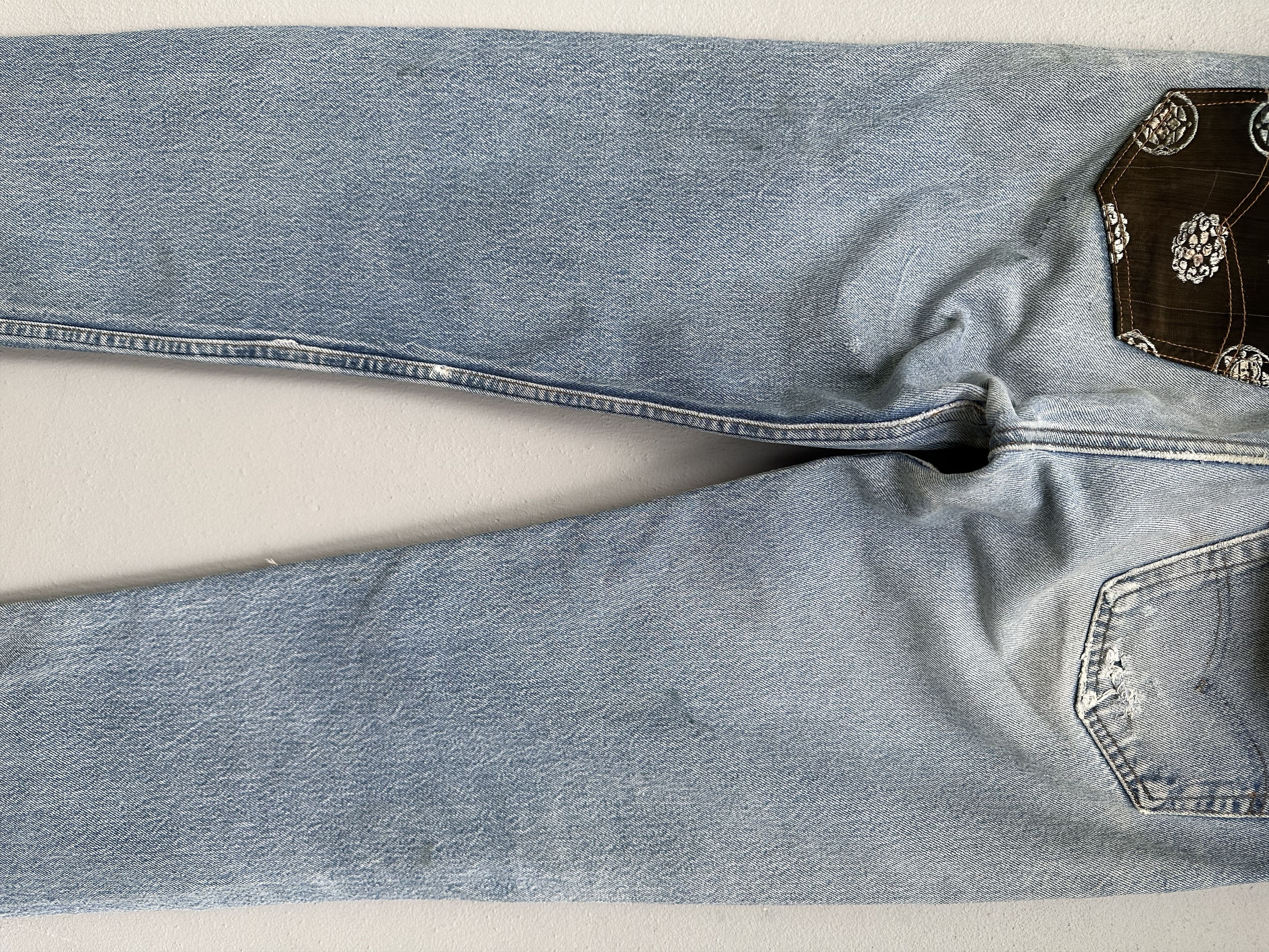 Levi's Vtg Levi’s 501 80s Distressed Rebuild Rip Kurt Cobain Jeans Size US 31 - 12 Thumbnail