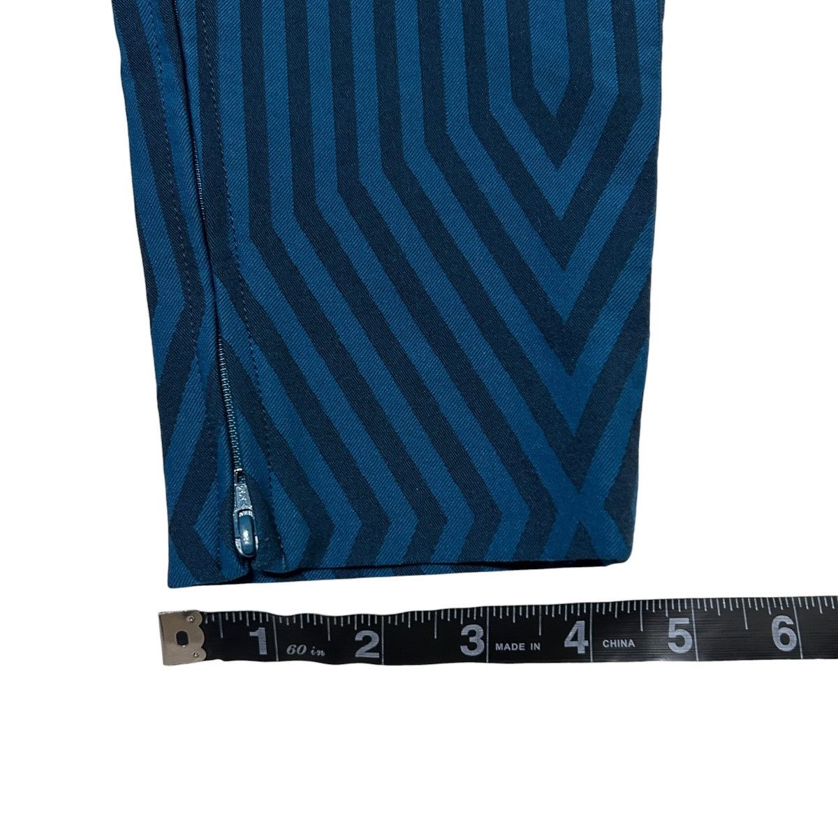 Issey Miyake 748 ISSEY MIYAKE pants trousers women’s blue Size 27" / US 4 / IT 40 - 15 Thumbnail